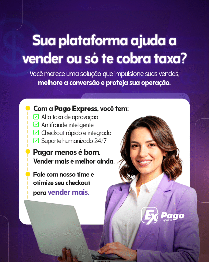 Sua plataforma ajuda a vender ou só te cobra taxa
